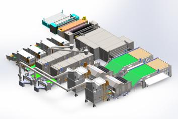 HJ - Linha de Produção de Algodão de Seda Imitação