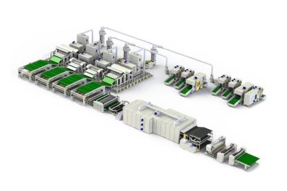 Linha de Produção HJ-Imitação de Seda PSF
